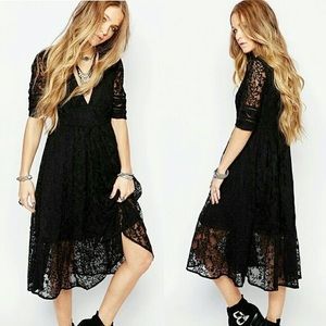 Free People Mountain Laurel Midi Dress